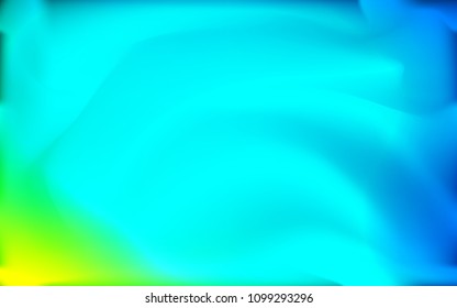 Light Blue, Green vector template with abstract circles. Shining illustration, which consist of blurred lines, circles. Pattern for your business design.