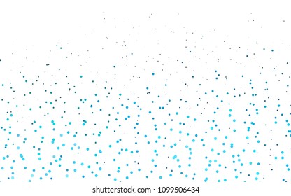 Light Blue, Green vector  template with circles. Modern abstract illustration with colorful water drops. The pattern can be used for aqua ad, booklets.