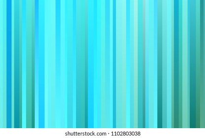 Light Blue, Green vector template with repeated sticks. Glitter abstract illustration with colored sticks. Smart design for your business advert.