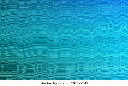 Light Blue, Green vector template with liquid shapes. Creative illustration in halftone marble style with gradient. Marble design for your web site.