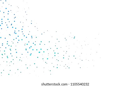 Light Blue, Green vector  template with circles. Beautiful colored illustration with blurred circles in nature style. New design for ad, poster, banner of your website.