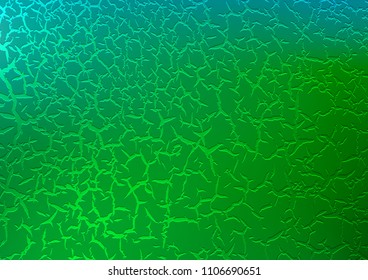 Light Blue, Green vector template with bubble shapes. Colorful abstract illustration with gradient lines. The best blurred design for your business.