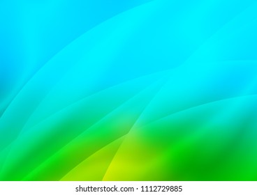 Light Blue, Green vector template with repeated sticks. Shining colored illustration with narrow lines. Best design for your ad, poster, banner.