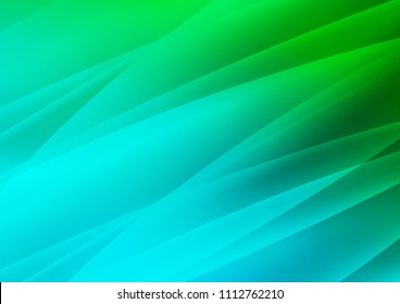 Light Blue, Green vector template with repeated sticks. Modern geometrical abstract illustration with staves. Smart design for your business advert.