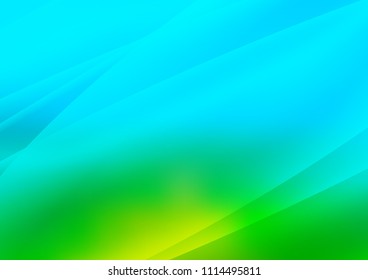 Light Blue, Green vector template with repeated sticks. Lines on blurred abstract background with gradient. The pattern can be used as ads, poster, banner for commercial.