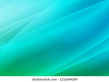 Light Blue, Green vector template with repeated sticks. Decorative shining illustration with lines on abstract template. The pattern can be used as ads, poster, banner for commercial.
