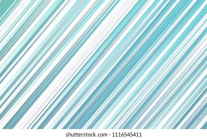 Light Blue, Green vector template with repeated sticks. Modern geometrical abstract illustration with staves. The pattern can be used as ads, poster, banner for commercial.