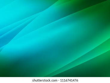 Light Blue, Green vector template with repeated sticks. Blurred decorative design in simple style with lines. Smart design for your business advert.