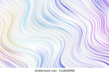 Light Blue, Green vector template with abstract circles. A vague circumflex abstract illustration with gradient. A new texture for your  ad, booklets, leaflets.