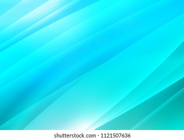 Light Blue, Green vector template with repeated sticks. Glitter abstract illustration with colored sticks. The pattern can be used as ads, poster, banner for commercial.