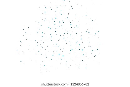 Light Blue, Green vector  template with circles. Beautiful colored illustration with blurred circles in nature style. The pattern can be used for ads, leaflets of liquid.