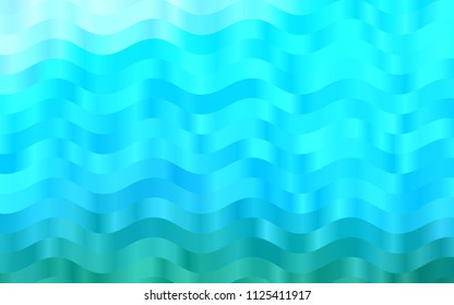 Light Blue, Green vector template with bubble shapes. A sample with blurred bubble shapes. Pattern for your business design.