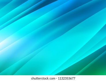 Light Blue, Green vector template with repeated sticks. Modern geometrical abstract illustration with staves. The pattern can be used for busines ad, booklets, leaflets