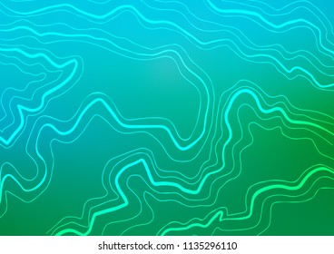 Light Blue, Green vector template with repeated sticks. Modern geometrical abstract illustration with staves. The pattern can be used for busines ad, booklets, leaflets