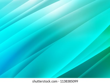 Light Blue, Green vector template with repeated sticks. Blurred decorative design in simple style with lines. Smart design for your business advert.