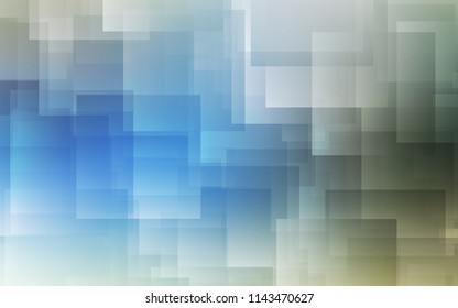 Light Blue, Green vector template with repeated sticks. Blurred decorative design in simple style with lines. Smart design for your business advert.