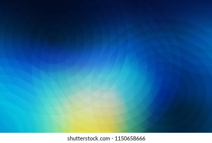 Light Blue, Green vector template with circles. Blurred decorative design in abstract style with bubbles. Pattern can be used for ads, leaflets.