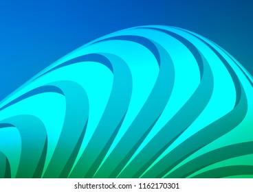 Light Blue, Green vector template with repeated sticks. Decorative shining illustration with lines on abstract template. Smart design for your business advert.