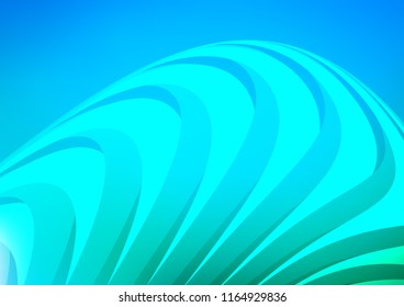 Light Blue, Green vector template with repeated sticks. Decorative shining illustration with lines on abstract template. The pattern can be used for websites.