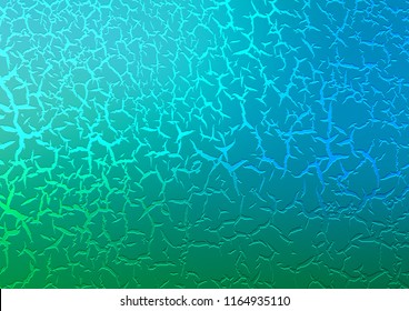 Light Blue, Green vector template with lines, ovals. An elegant bright illustration with gradient. Marble style for your business design.