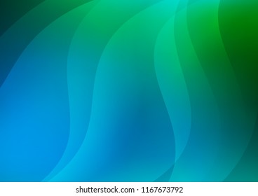 Light Blue, Green vector template with repeated sticks. Modern geometrical abstract illustration with staves. The pattern can be used as ads, poster, banner for commercial.