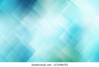 Light Blue, Green vector template with repeated sticks. Shining colored illustration with sharp stripes. Pattern for ads, posters, banners.