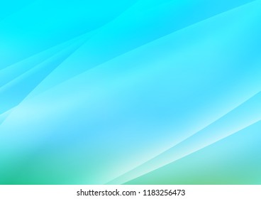 Light Blue, Green vector template with repeated sticks. Decorative shining illustration with lines on abstract template. Smart design for your business advert.