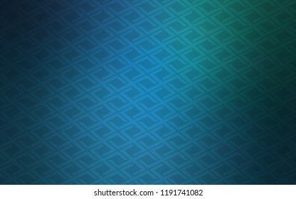 Light Blue, Green vector template with crystals, rectangles. Modern abstract illustration with colorful rectangles. Pattern for busines ad, booklets, leaflets