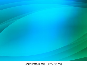 Light Blue, Green vector template with repeated sticks. Lines on blurred abstract background with gradient. The pattern can be used for busines ad, booklets, leaflets