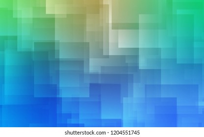 Light Blue, Green vector template with repeated sticks. Modern geometrical abstract illustration with Lines. Best design for your ad, poster, banner.