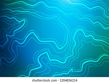 Light Blue, Green vector template with repeated sticks. Shining colored illustration with narrow lines. Smart design for your business advert.