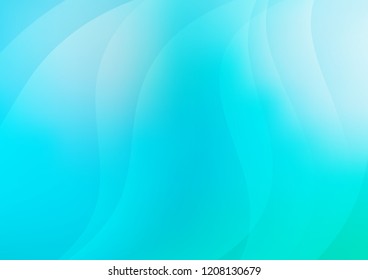 Light Blue, Green vector template with repeated sticks. Glitter abstract illustration with colored sticks. Smart design for your business advert.