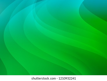 Light Blue, Green vector template with repeated sticks. Blurred decorative design in simple style with lines. The template can be used as a background.