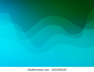 Light Blue, Green vector template with bubble shapes. A sample with blurred bubble shapes. Marble style for your business design.