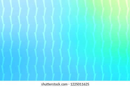 Light Blue, Green vector template with repeated sticks. Lines on blurred abstract background with gradient. Pattern for ads, posters, banners.