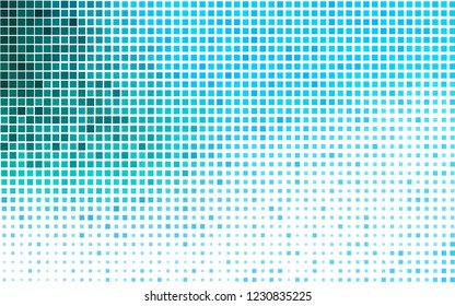 Light Blue, Green vector template with crystals, rectangles. Modern abstract illustration with colorful rectangles. Smart design for your business advert.