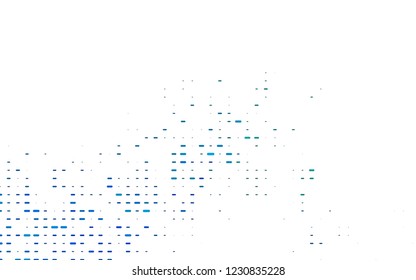 light Blue, Green vector template with repeated sticks. Modern geometrical abstract illustration with staves. Smart design for your business advert.
