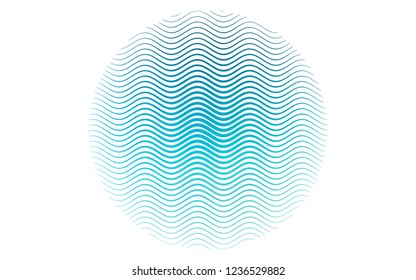Light Blue, Green vector template with repeated sticks. Lines on blurred abstract background with gradient. Best design for your ad, poster, banner.