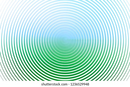 Light Blue, Green vector template with circles. Blurred bubbles on abstract background with colorful gradient. Pattern for beautiful websites.