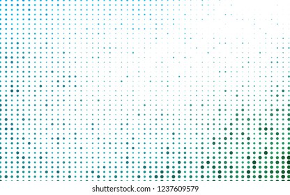 Light Blue, Green vector template with circles. Modern abstract illustration with colorful water drops. Pattern for beautiful websites.