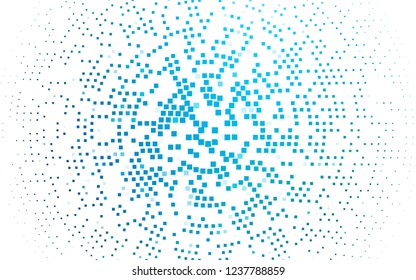 Light Blue, Green vector template with crystals, rectangles. Illustration with set of colorful rectangles. Modern template for your landing page.
