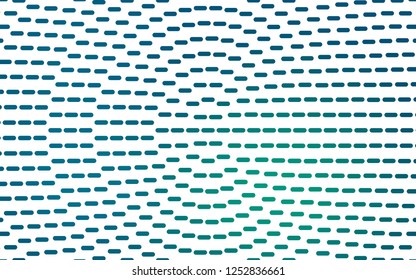 Light Blue, Green vector template with repeated sticks. Glitter abstract illustration with colored sticks. Smart design for your business advert.