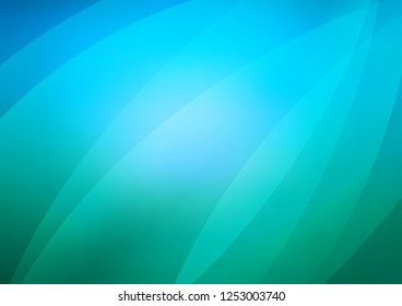 Light Blue, Green vector template with repeated sticks. Decorative shining illustration with lines on abstract template. The pattern can be used for websites.