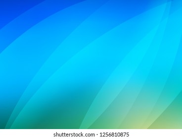 Light Blue, Green vector template with repeated sticks. Shining colored illustration with narrow lines. The template can be used as a background.