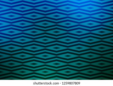 Light Blue, Green vector template with crystals, triangles. Modern abstract illustration with colorful triangles. Modern template for your landing page.