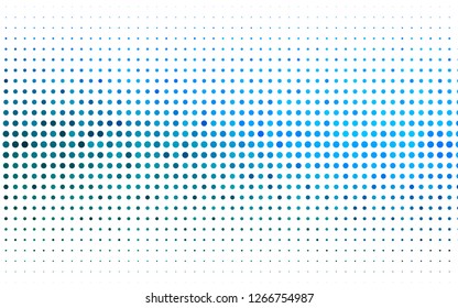 Light Blue, Green vector template with circles. Illustration with set of shining colorful abstract circles. Template for your brand book.