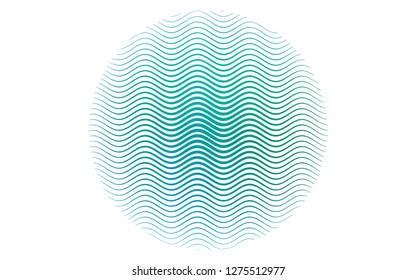 Light Blue, Green vector template with repeated sticks. Shining colored illustration with narrow lines. Smart design for your business advert.