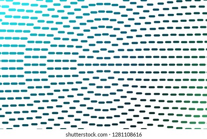 Light Blue, Green vector template with repeated sticks. Shining colored illustration with narrow lines. Smart design for your business advert.