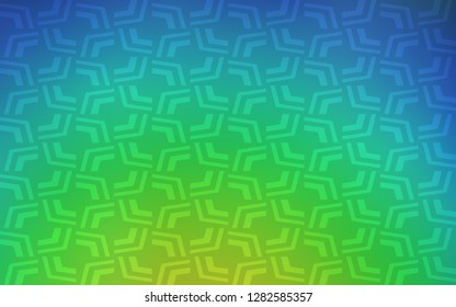 Light Blue, Green vector template with bubble shapes. A sample with blurred bubble shapes. The best blurred design for your business.
