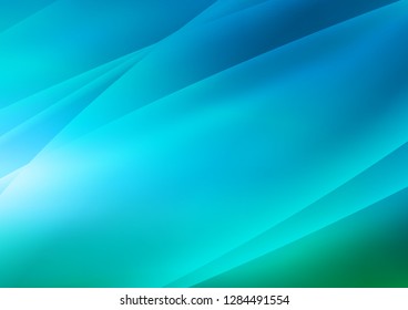 Light Blue, Green vector template with repeated sticks. Lines on blurred abstract background with gradient. Smart design for your business advert.